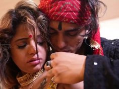 Desi village head fucks his mistress hard - big natural tits hairy pussy blowjob